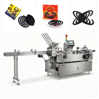 Machine d'emballage automatique haute vitesse pour serpentin anti-moustiques, machine de conditionnement en boîtes pour la lutte antiparasitaire