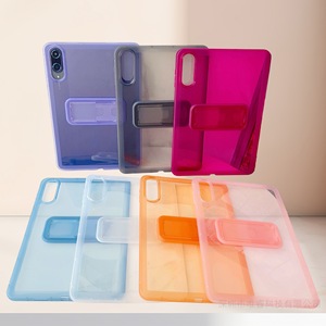 Funda para Tablet Tecno Huawei Matepad <span class=keywords><strong>Honor</strong></span> X8A IPad7/<span class=keywords><strong>8</strong></span> <span class=keywords><strong>Tab</strong></span> A9 Xiaomi Redmi Pad, TPU Transparente, Resistente a Caídas, Soporte Invisible - Product Image 1