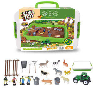 1,5 KG DIY Magic Sand Farm Truck Juguetes Juego educativo Space Sand Toy Set Farm Scene Simulation - Product Image 3