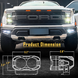 Luces LED de Alto Rendimiento para Camionetas de Coche, F150 Tacoma Hilux, Aptas para Camionetas Todoterreno, <span class=keywords><strong>4x4</strong></span>, Impermeables, Clasificación IP68 - Product Image 3