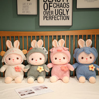 Juguetes de Peluche Personalizados con Logotipo: Panda Rojo, Mapache, Conejo Transformado, Oso. Peluches para Máquinas de Garra, Juguetes Promocionales, Regalo para Niños.