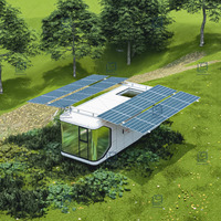 Capsule spatiale intelligente personnalisable, mini-maison Airbnb avec mobilier, maison capsule spatiale