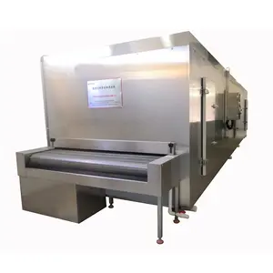 300kg/h fish fast freezing machine/IQF quick blast freezer/tunnel freezer
