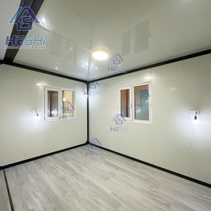 บ้านสำเร็จรูป HESHI ทรงสี่เหลี่ยมผืนผ้า โครงสีเทา-ดำ ขยายได้ เคลื่อนย้ายสะดวก สำหรับใช้งานกลางแจ้ง - Product Image 5