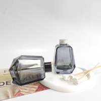 Pot en verre haut de gamme diffuseur de roseau aromathérapie huile de parfum sans feu diffuseurs de roseau de luxe pour assainisseur d'air intérieur