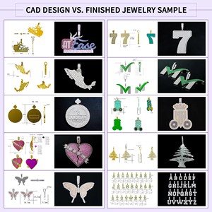 Joyería Fina Hip Hop Personalizada al por Mayor, Plata de Ley 925 Chapada en Oro Blanco, Colgante con Letra de la A a la Z con Moissanita Certificada por GRA para Hombre - Product Image 6