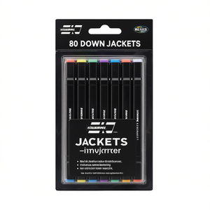 Myrva Down Jackets – Lot de 80 marqueurs artistiques à encre colorée pour le dessin, la peinture, l'école et le bureau - Product Image 1