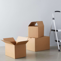 Cajas de Cartón Corrugado Reciclables, Ecológicas y Portátiles, Fabricadas en China, para Mudanzas, Envíos, Embalaje y Almacenamiento