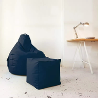 Bateau d'extérieur Voile Pouf Chaise Pêche en mer Pouf Chaise Étanche Pouf Housse