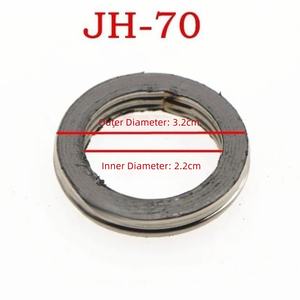 Piezas de Motocicleta, Junta de Silenciador de Acero Inoxidable Reforzada para Motocicleta/Triciclo, Juntas para Tubo de Escape 125/150/175/200 - Product Image 4