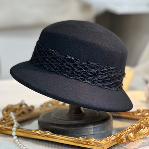 Chapeau cloche rayé pour femme <span class=keywords><strong>Angela</strong></span> & William - Chapeau bob d'été - 100% coton - Cordon de serrage réglable - Blanc - Product Image 4