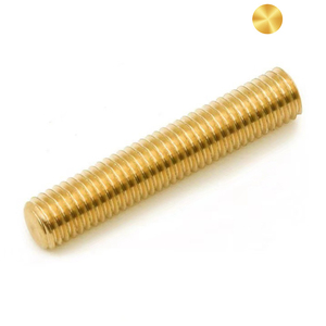 Tiges filetées en laiton H59, plaquées zinc/noir, M3-M20, longueur <span class=keywords><strong>1M</strong></span>, haute qualité, DIN 975, barres filetées personnalisées, résistantes à la corrosion - Product Image 3