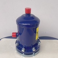 Filtre déshydrateur à noyau remplaçable bleu, en acier au carbone, avec raccord ODF brasé, pour refroidisseur et machine à glace