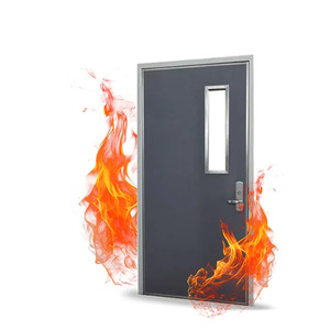 <span class=keywords><strong>Puerta</strong></span> Cortafuego <span class=keywords><strong>de</strong></span> Acero con Certificación UL para Edificios Comerciales, Hoteles, Hospitales y Almacenes con Aislamiento Acústico - Product Image 6