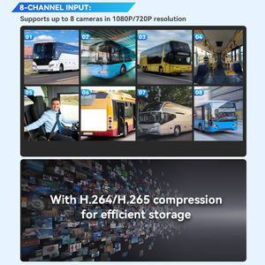 SeemeTech MDVR <span class=keywords><strong>DVR</strong></span> Móvel para Caminhão <span class=keywords><strong>8CH</strong></span> <span class=keywords><strong>H.264</strong></span>/H.265 ADAS AI Armazenamento de 4TB - Product Image 4