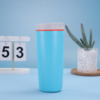 Tasse thermique isolée en acier inoxydable à double paroi à impression personnalisée Tumbler avec un design classique simple pour des cadeaux personnalisés