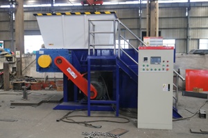 Fast Blade Replacement Single Shaft Shredder - for <strong>Rubber</strong>/Plastic/Metal Multi-Material <strong>Shredding</strong> - Product Image 3