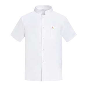 Tenue <span class=keywords><strong>de</strong></span> <span class=keywords><strong>cuisine</strong></span> respirante en maille pour hommes et femmes, uniforme <span class=keywords><strong>de</strong></span> chef pour hôtel, cantine, <span class=keywords><strong>cuisine</strong></span> arrière, restaurant, restauration - Product Image 3