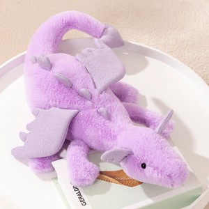 Coussin en peluche dragon super doux avec design fantaisie coloré, 50 cm, rembourrage en coton PP, pour cadeau de collection et décoration intérieure - Product Image 2
