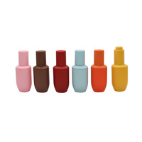 Vente en gros de flacons compte-gouttes en verre rose mat de 30 ml, flacons vides pour huile essentielle, flacons en verre avec pipette, emballage cosmétique pour sérum