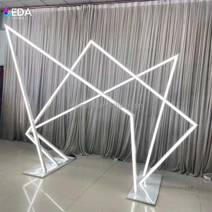 Arco LED para Bodas al Aire Libre, Fondo de Arco LED con Luz Blanca, Túnel LED para Decoración de Eventos y Fiestas - Product Image 6