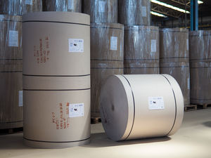 Vente en gros de papier d'usine spécialité produit de thaïlande vente en gros de papier à puce gris de qualité Export largeur 1067 mm - Product Image 6