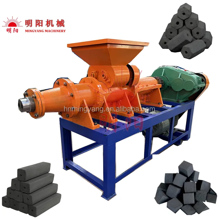 Macchina per la produzione di bricchette di carbone compresso per l'industria attrezzatura per la pressa di torba di carbone per barbecue o riscaldamento della caldaia