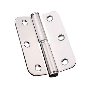Charnière de porte pliante en acier inoxydable au design moderne, quincaillerie réglable à 180 degrés, garantie 4 ans, pour installations de loisirs - Product Image 4