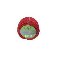 Cordon rond tressé coloré de 3 à 10mm, corde en Nylon et polypropylène de 6mm