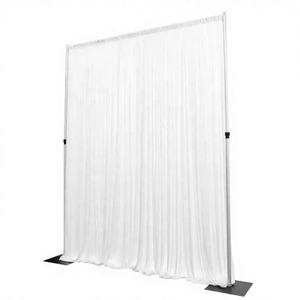 Fabricant personnalisé de tuyaux incurvés et de rideaux de haute qualité Décorations de plafond de mariage Décors de location - Product Image 1