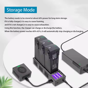 Chargeur de drone multifonction Hub de charge parallèle avec charge de stockage pour DJI Mavic 3 Pro/Classic/<span class=keywords><strong>Cine</strong></span> Drone Accessoires - Product Image 6