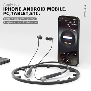 SIBYL TWS หูฟังเอียร์บัดเกม,สายคล้องคอคลาสสิกหูฟังไร้สายหูฟังอินเอียร์แนวสปอร์ตหูฟังมีไมค์ - Product Image 2