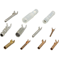 Connecteurs Électriques à Bornes Bullet 180 4mm 5mm Mâle Femelle, Connecteurs à Sertir Marine Bullet 10 12 AWG, Prises et Douilles