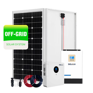 Musian 10kw 20kw 30kwオフグリッドホームソーラーシステムオールインワンリチウムイオンと鉛蓄電池ソリューション - Product Image 3