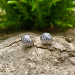 Fashion Stud Earrings 316L Stainless Steel PVD Gold Plating Sustainable Resistant - Product Image 3