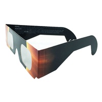 Lunettes d'observation du soleil total certifiées CE et ISO pour vision directe du soleil, idéales pour la promotion