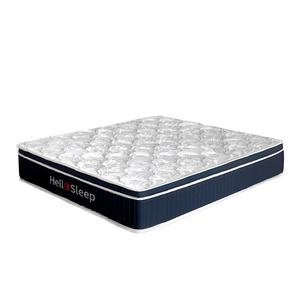 Colchón <span class=keywords><strong>Hello</strong></span> Sleep con bobinas envueltas individualmente Tela de punto de espuma viscoelástica Cualquier tamaño Precio razonable directo de fábrica - Product Image 2