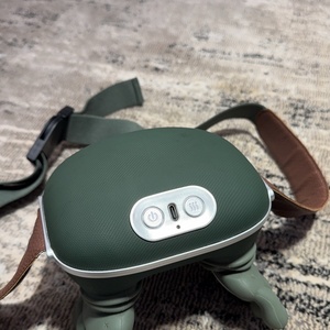 Masseur chauffant compact pour le cou et les épaules, appareil de massage portable pour les tissus profonds, soulagement des douleurs au dos, aux jambes et à la taille - Product Image 4