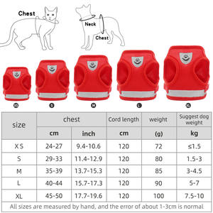 Venda quente Novo Cão Trela De Segurança <span class=keywords><strong>Harness</strong></span> Vest pet colete arnês Pet Chest Strap Reflective Dog <span class=keywords><strong>Harness</strong></span> - Product Image 2