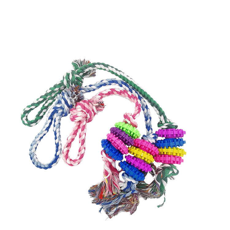 Прочная Pet чистки зубов Укус собаки из эластичной резины ПЭТ жевательные игрушки