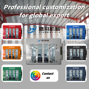 Cabina di Verniciatura a Spruzzo Automatica Ignifuga di Alta Qualità per Camion Leggeri, Varie Dimensioni Standard, Vendita Calda - Product Image 3