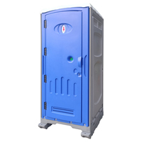 Toilettes écologiques mobiles préfabriquées pour usage extérieur industriel avec WC sur remorque pour utilisation en parc, salle de bain en HDPE