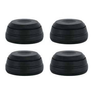 Black Rubber Stopper Bumper Pads <b>Moulded</b> Shock Absorption Feet Isolation Pads - Product Image 1