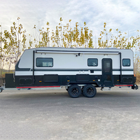 CAMPTRL Camping-car compact et léger, facile à remorquer, idéal pour les aventures de camping en solo ou en couple au week-end