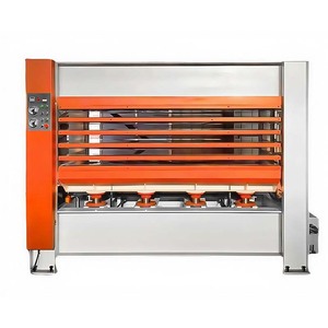 Máquina de prensado en caliente Máquina de prensa de madera <span class=keywords><strong>multicapa</strong></span> Prensa de chapa Máquina de prensa en caliente <span class=keywords><strong>para</strong></span> tableros granulares de gabinete de puerta de madera - Product Image 1
