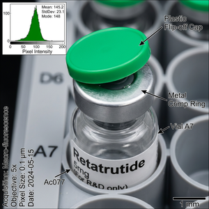 Professional Clinical 50 Vial Cryogenic Laboratory Storage <b>Box</b> for Retatru Sema Tirzepa Peptide Vials Organizer - Product Image 2