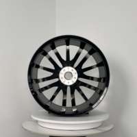 Vente en gros de jantes de voiture forgées 22x9, PCD 5x112, noir brillant, multi-branches, pour SUV Mercedes Benz GLS Classe X166 S-Class W223