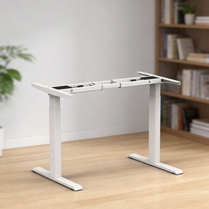 Electric Height Adjustable Desk Frame 2HF2 Dual Motor Two Section Lifting <b>Table</b> Base <b>For</b> <b>Computer</b> Gaming Workstation - Product Image 1