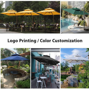 Sombrilla de Jardín en Cantilever de la Mejor Calidad, Sombrilla para <span class=keywords><strong>Patio</strong></span> Exterior - Product Image 4