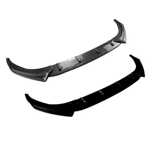 Audi A3 S3 8Y Front Splitter Carbon Fiber Texture ABS Body Kit 2025+ Sline Style - Product Image 5